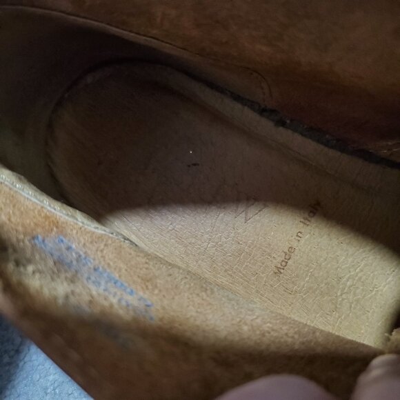 J. CREW 1990 MacAlister Chukka Desert Boots Smooth Leather Brown Unisex M7.5 W9 - Picture 9 of 10